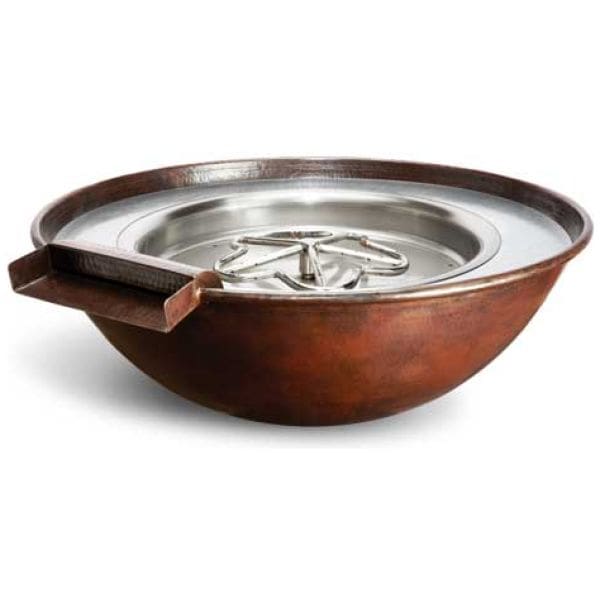 Copper Bowl Series Hammered Tempe Model