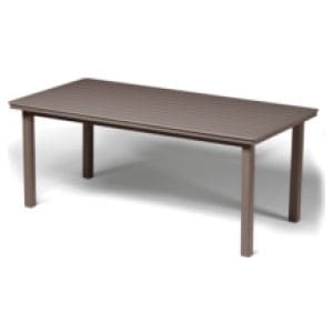 Telescope - 42" x 84" Rectangular Balcony Height Table w/ hole