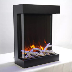 Amantii - Cube 2025WM Freestand Electric Fireplace - Smart 25" unit