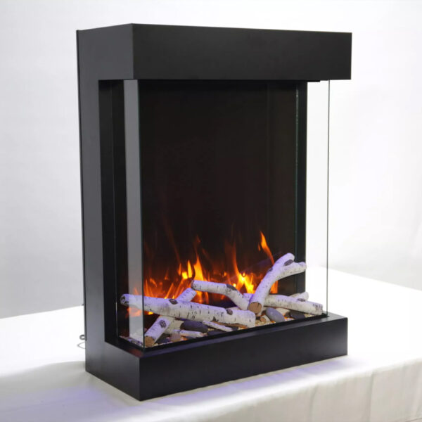 Amantii - Cube 2025WM Freestand Electric Fireplace - Smart 25" unit