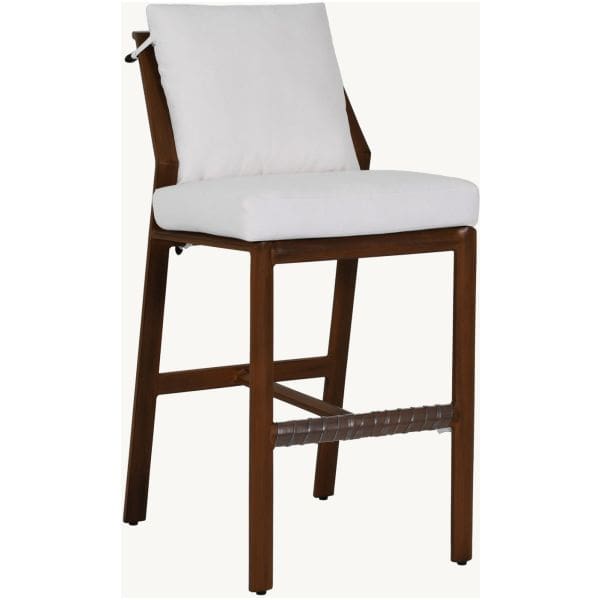 Castelle - Berkeley Cushioned Armless Bar Stool