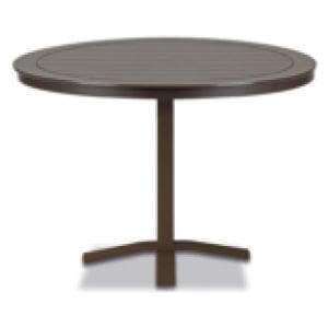 Telescope - 48" Round Balcony Height Pedestal Table w/ hole
