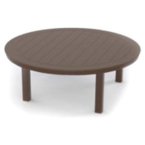 Telescope - 42" Round Coffee Height Parson Table w/ hole