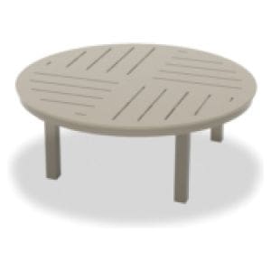 Telescope - 42" Round Coffee Height Parson Table w/ hole