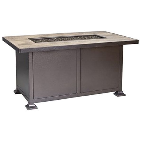 OW Lee - 30" x 50" Chat Height Santorini Fire Pit