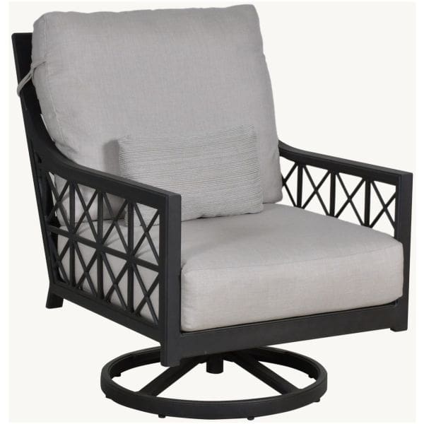 Castelle - Saxton Cushion High Back Lounge Swivel Rocker - Xaria