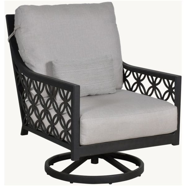 Castelle - Saxton Cushion High Back Lounge Swivel Rocker - Orleans
