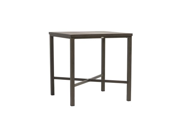 Ratana - Canbria 39″ Sq Bar Table W/UH - Image 2