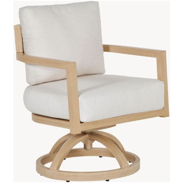 Castelle - Gala Cushioned Dining Swivel Rocker