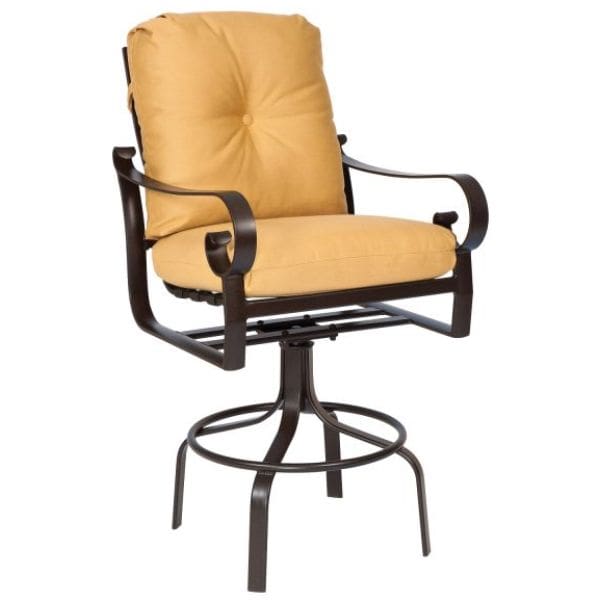 Woodard - Belden Cushion Swivel Bar Stool