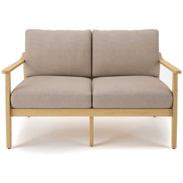 North Cape - Seaside Teak Loveseat - Image 2