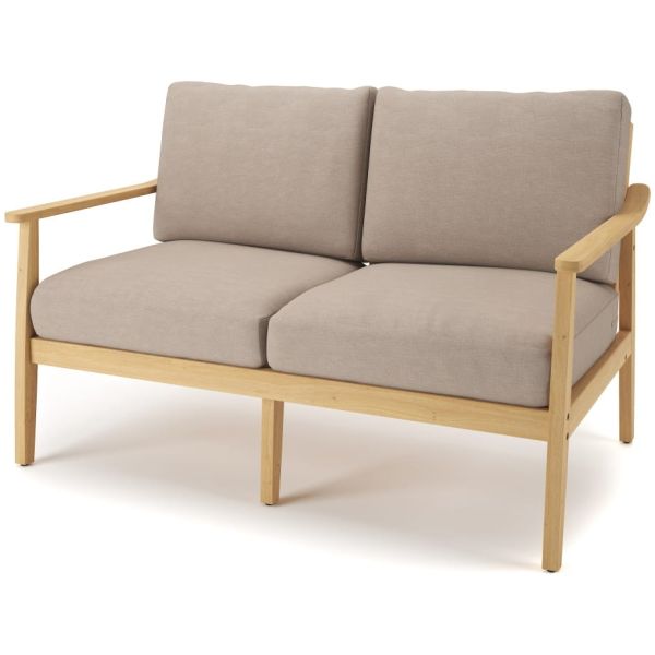 North Cape - Seaside Teak Loveseat