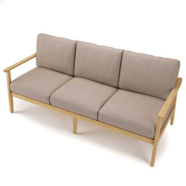 North Cape - Seaside Teak Sofa - Image 7