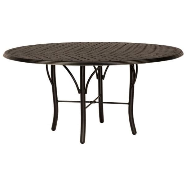 Woodard - Thatch Tribeca Round Dining Umbrella Table