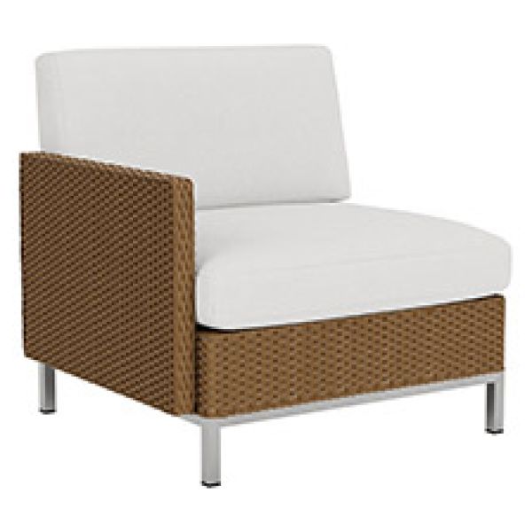 Lloyd Flanders - Elements Right Arm Lounge Chair with Loom Arm and Back