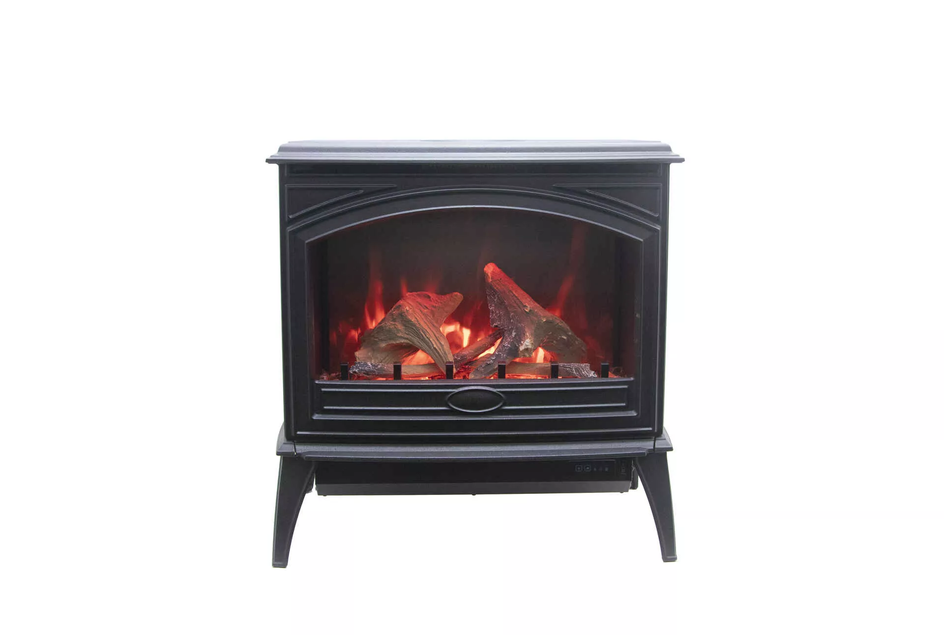 Amantii - Lynwood Cast Iron Freestand Electric Fireplace - Bowmans ...