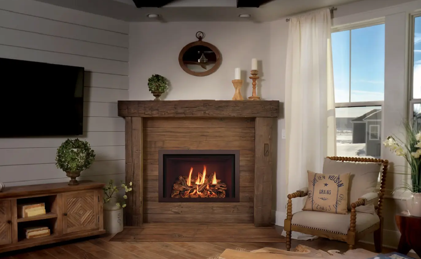 Shop for new fireplaces at Bowman's Stove & Patio