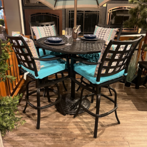 Stratford 5-Piece Bar Set